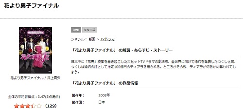 映画 花より男子ファイナルの無料動画配信とフル動画の無料視聴まとめ