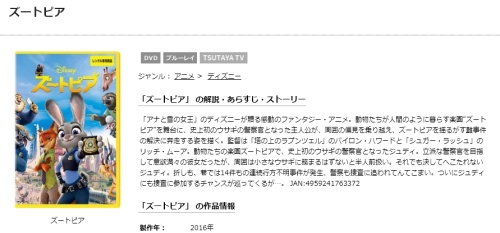 映画 ズートピアの無料動画配信とフル動画の無料視聴まとめ 字幕 吹き替え 9tsu Miomio 無料ホームシアター他 映画ドラマ無料サイト リサーチ ラボ