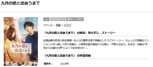 映画 九月の恋と出会うまでの無料動画をフル配信で無料視聴 Pandora Dailymotion 9tsuも確認 映画ドラマ無料サイト リサーチ ラボ