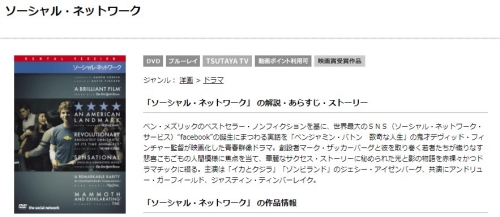 映画 ソーシャル ネットワークの無料動画とフル動画の無料視聴情報まとめ 映画ドラマ無料サイト リサーチ ラボ