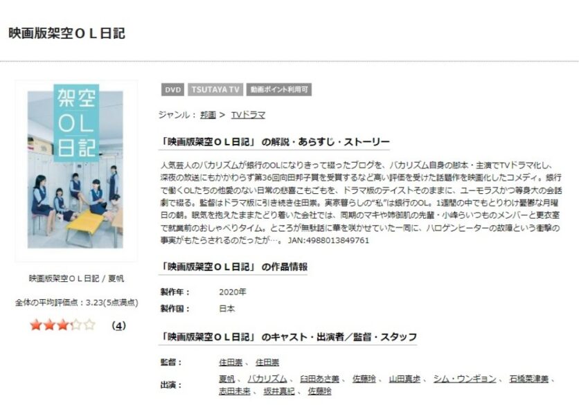 架空OL日記 無料動画
