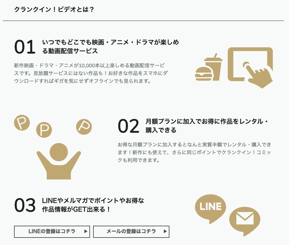 クランクインビデオの無料期間やポイントサービスの全知識 登録と解約 退会方法も キャンペーン中 映画ドラマ無料サイト リサーチ ラボ