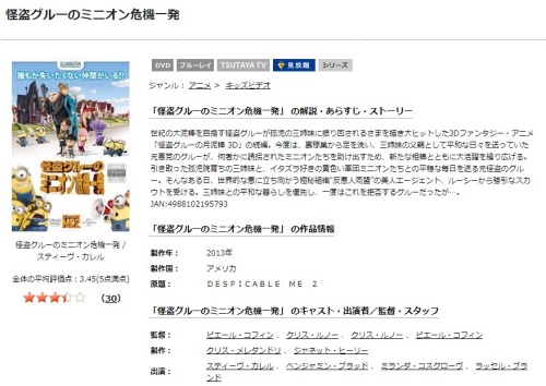 映画 怪盗グルーのミニオン危機一発の無料動画配信とフル動画の無料視聴まとめ 映画ドラマ無料サイト リサーチ ラボ