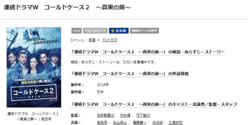 ドラマ コールドケース２ 真実の扉 の１話 全話無料視聴配信まとめ 公式無料動画の視聴の方法 Pandora Dailymotionも確認 映画ドラマ無料サイト リサーチ ラボ