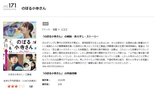 映画 のぼる小寺さんの無料動画をフル配信で無料視聴