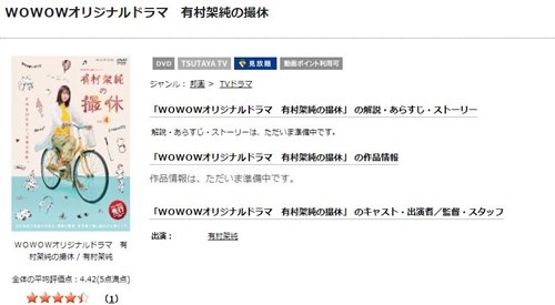 ドラマ 有村架純の撮休の１話 全話を無料視聴 公式無料動画配信の視聴方法 Pandora Dailymotionも確認 映画ドラマ無料サイト リサーチ ラボ