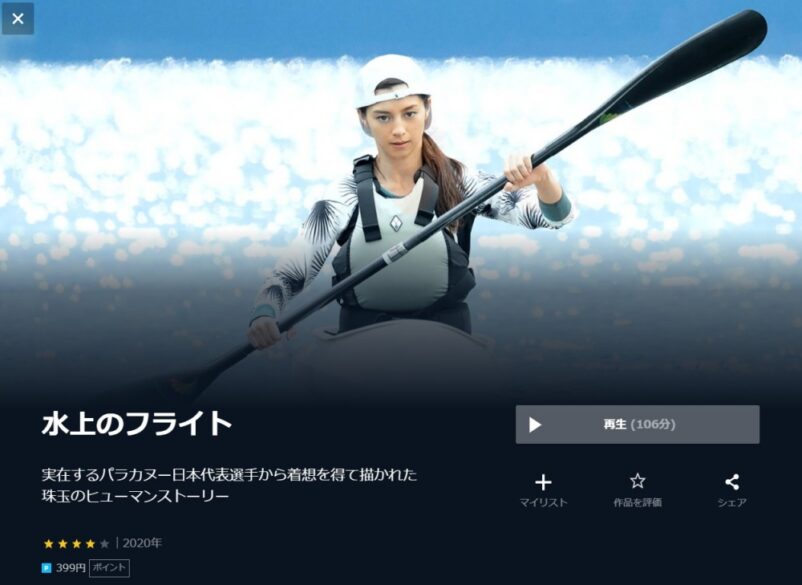 水上のフライト 無料動画