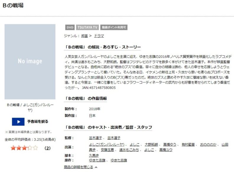 Bの戦場 無料動画