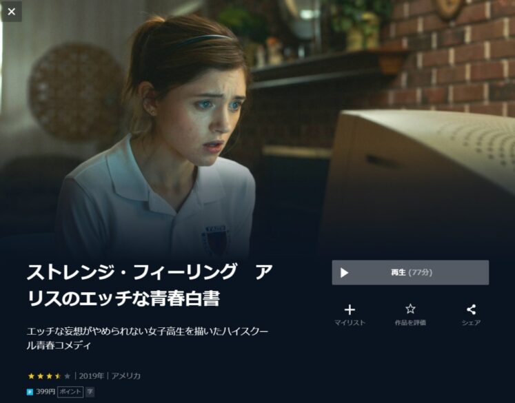 ストレンジ・フィーリング アリスのエッチな青春白書 無料動画