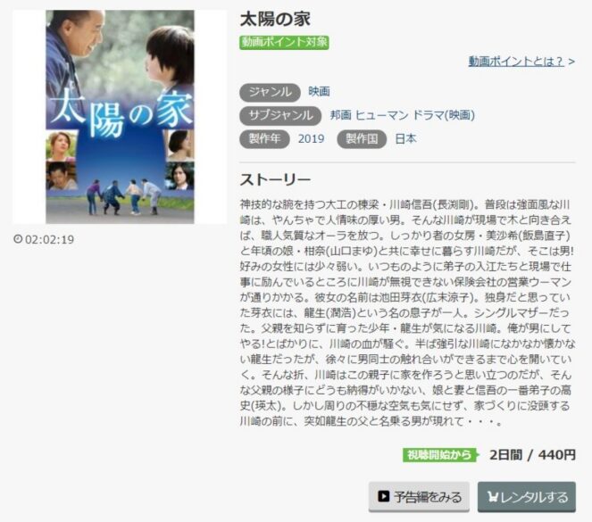 映画 太陽の家の無料動画配信とフル動画の無料視聴まとめ Pandora Dailymotion 9tsu他 映画ドラマ無料サイト リサーチ ラボ