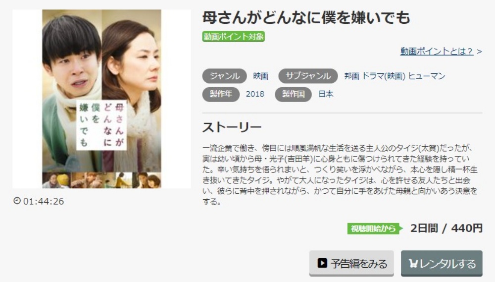 映画 母さんがどんなに僕を嫌いでもの無料動画をフル配信で無料視聴 Pandora Dailymotion 9tsuも確認 映画ドラマ無料サイト リサーチ ラボ