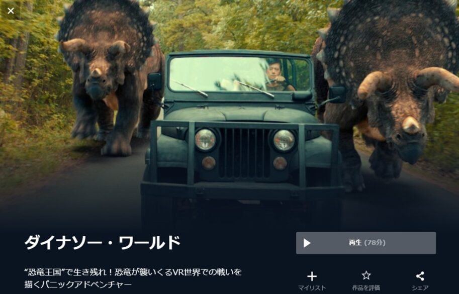 ダイナソー・ワールド 無料動画