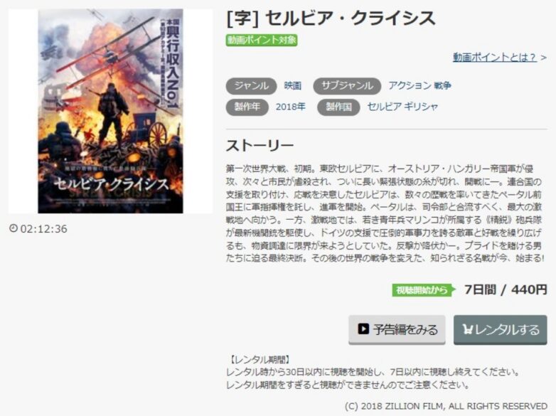 セルビア・クライシス 無料動画