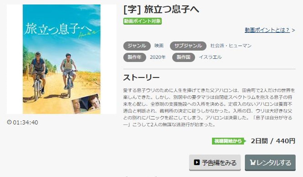 旅立つ息子へ 無料動画