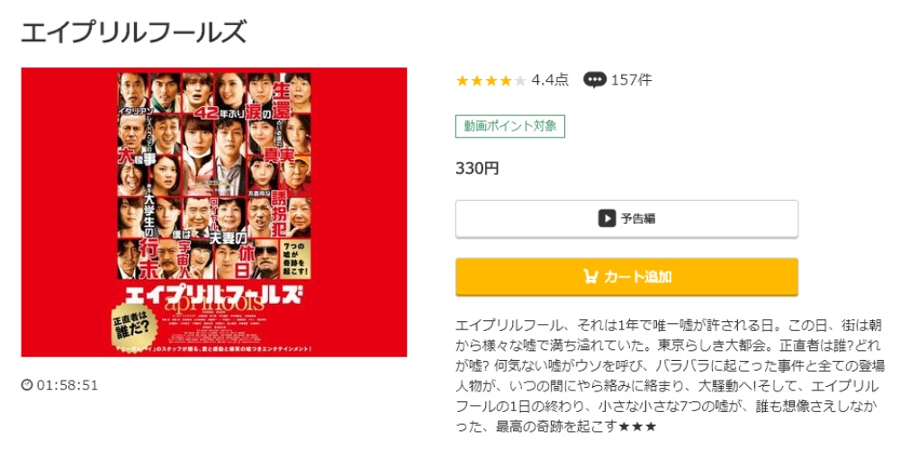 エイプリルフールズ 無料動画