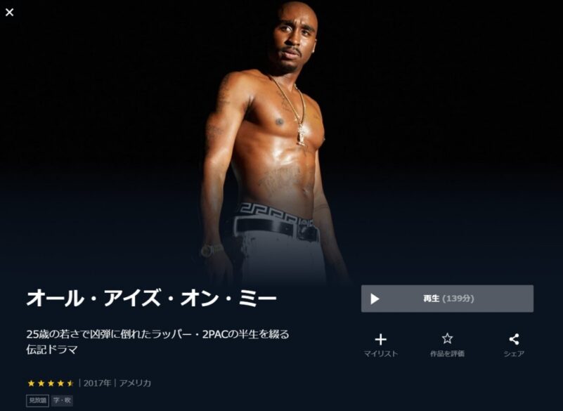 オール・アイズ・オン・ミー 無料動画