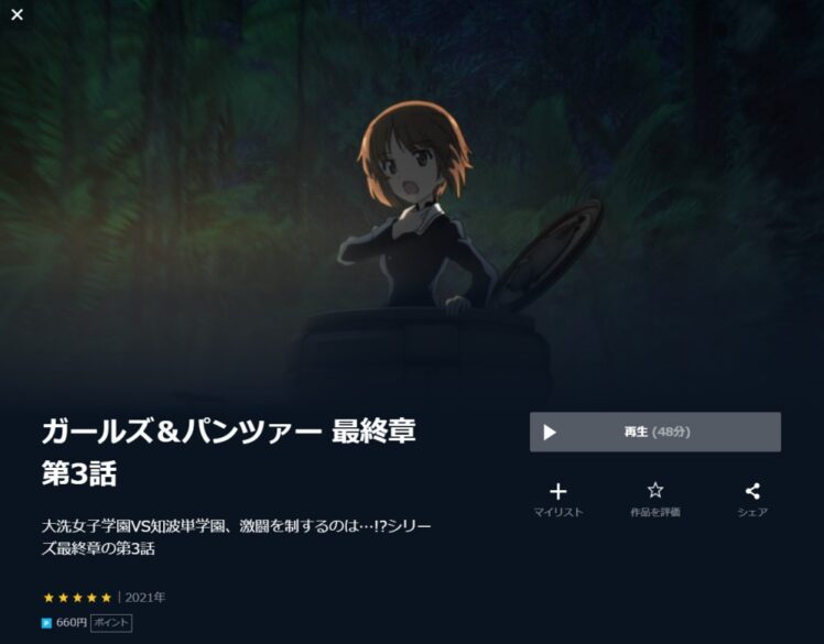 ガールズ&パンツァー 最終章 第3話 無料動画