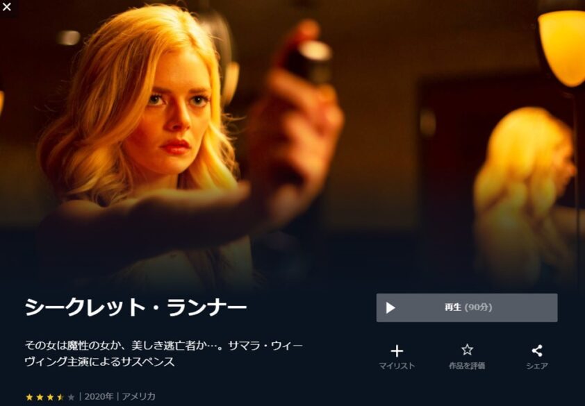 シークレット・ランナー 無料動画