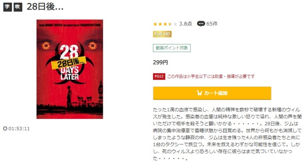 28日後... 無料動画