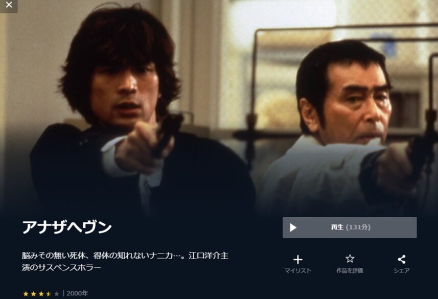 アナザヘヴン 無料動画