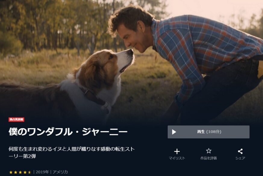 僕のワンダフル・ジャーニー 無料動画