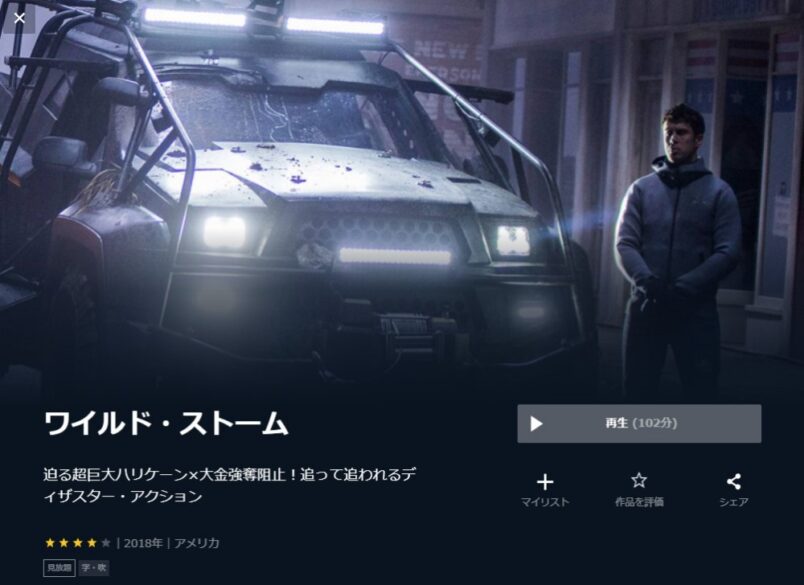 ワイルド・ストーム 無料動画