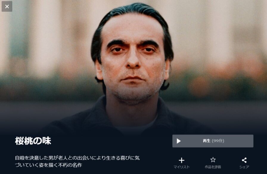 桜桃の味 無料動画