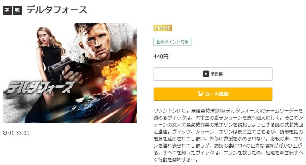 デルタ・フォース 無料動画