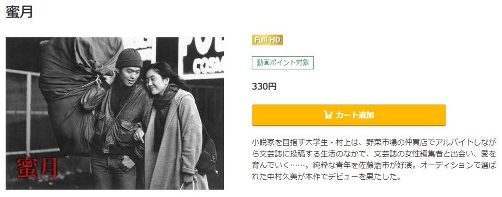 蜜月 (1984年) 無料動画