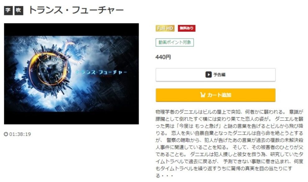 トランス・フューチャー 無料動画